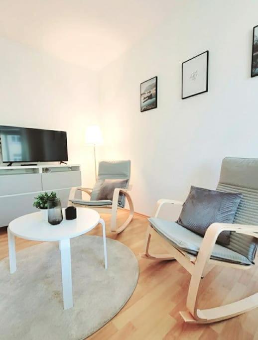 Gemuetliches Helles Appartement Dresden Exterior foto